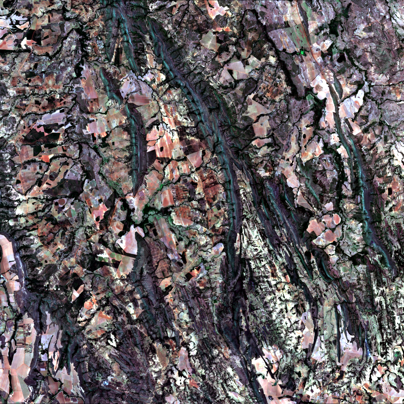 Imagem original da amostra geoespacial